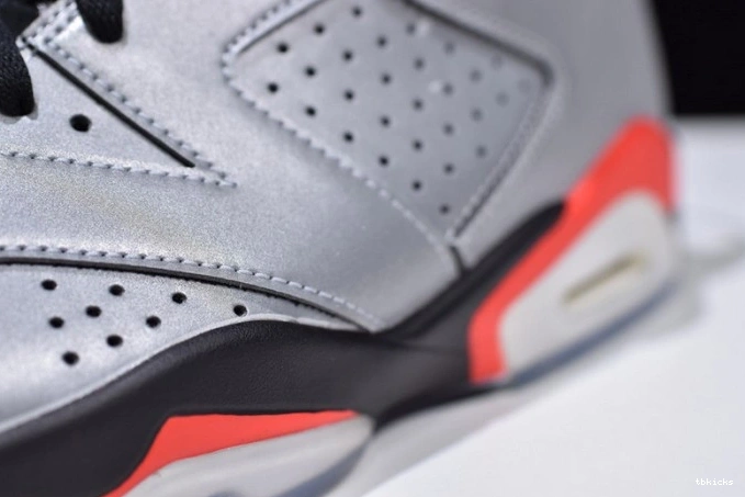 Rep TB Jordan Reflective JSP CI4072-001 Air 6 3M Infrared 0807